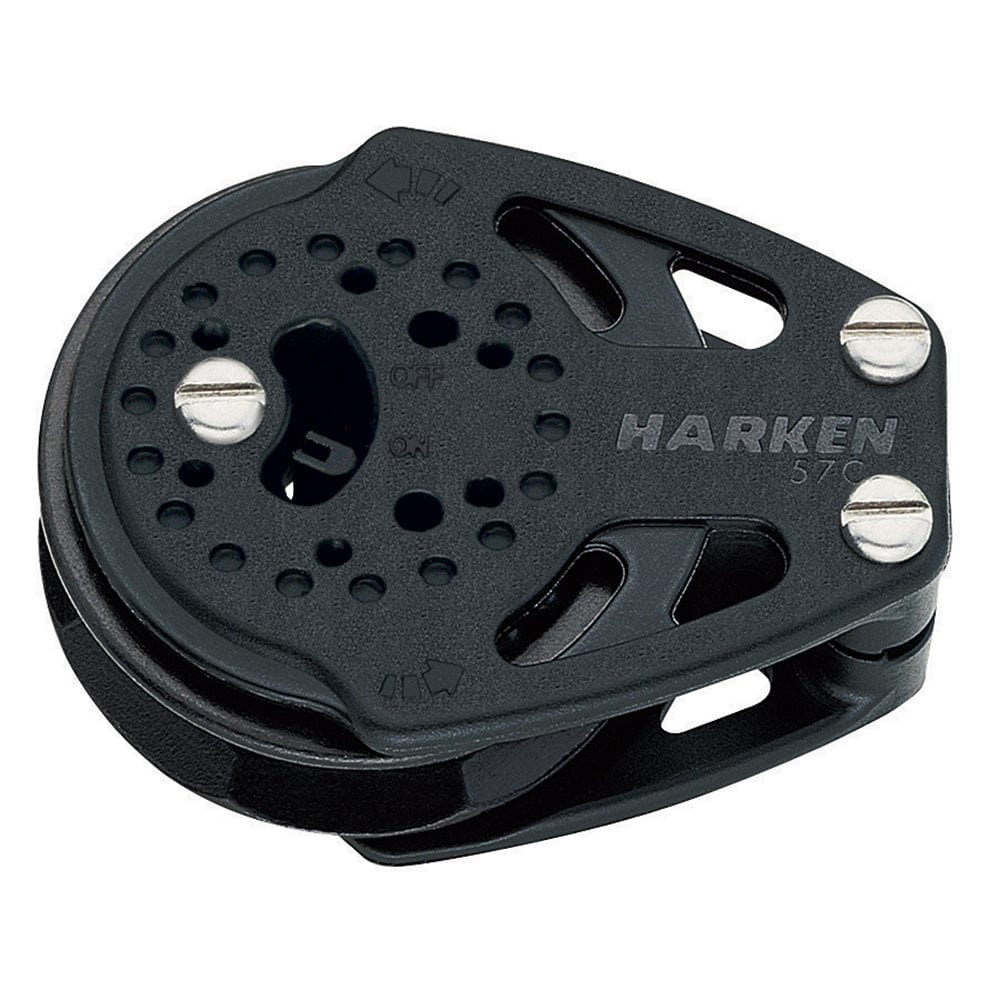 Harken Harken 57mm Single Carbo Ratchet Cheek Block Sailing