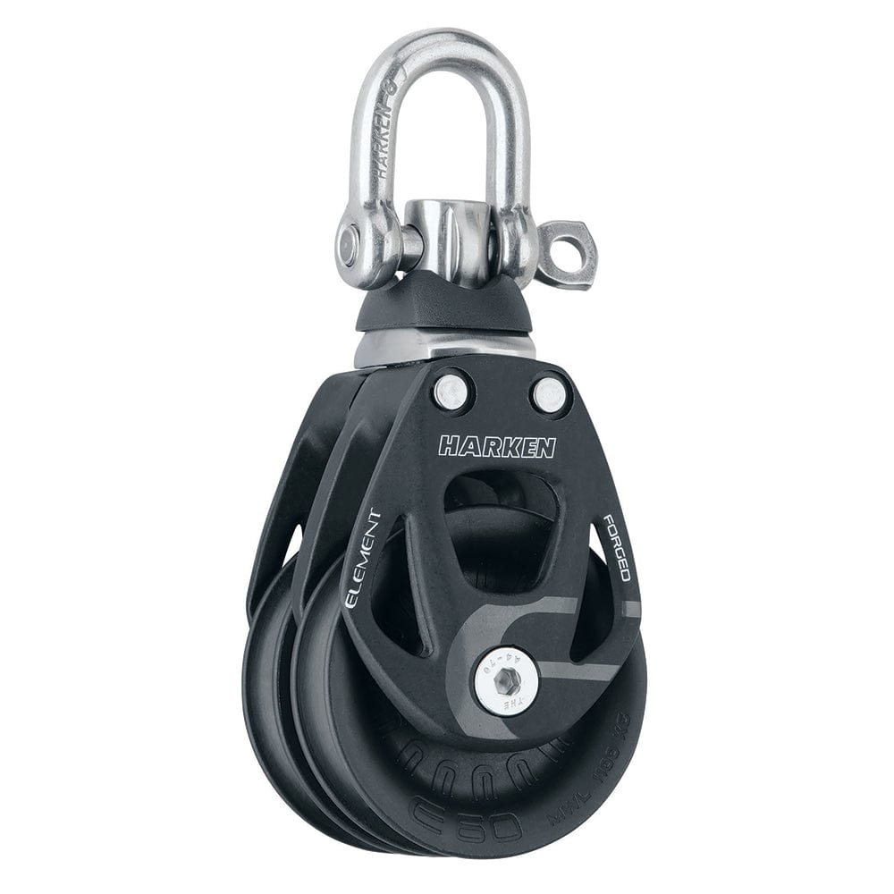 Harken Harken 60mm Double Aluminum Element Block w/Swivel Sailing