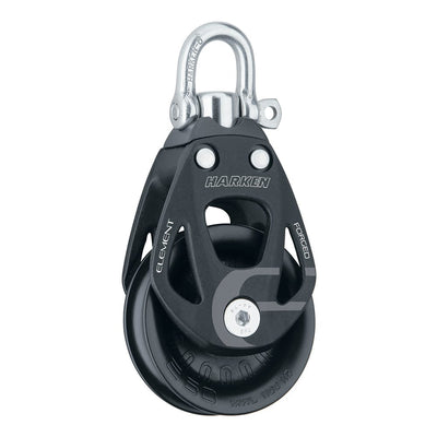 Harken Harken 60mm Single Aluminum Element Block w/Swivel Sailing