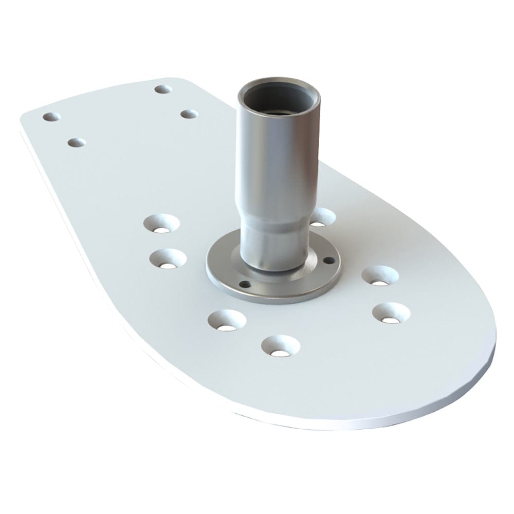 Seaview Seaview Starlink Modular Top Plate w/Starlink Stainless Steel 1"-14 Threaded Adapter & Stainless Steel Base Boat Outfitting