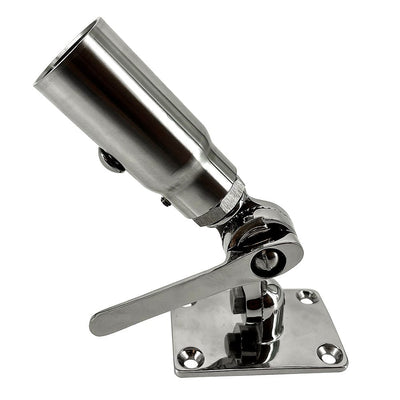 Seaview Seaview Starlink Stainless Steel 1"-14 Threaded Adapter & Stainless Steel Ratchet Base Communication