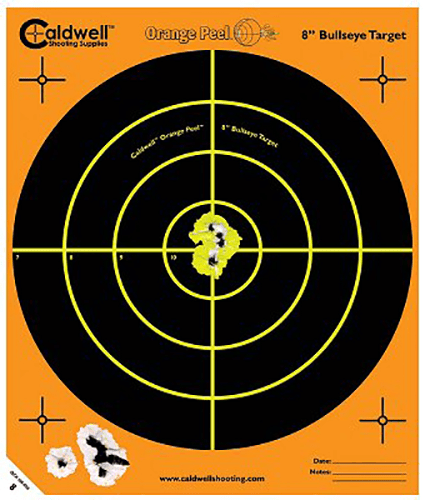 Caldwell Caldwell Orange Peel, Cald 120556  12in  Op Bulls-eye     5pk Shooting