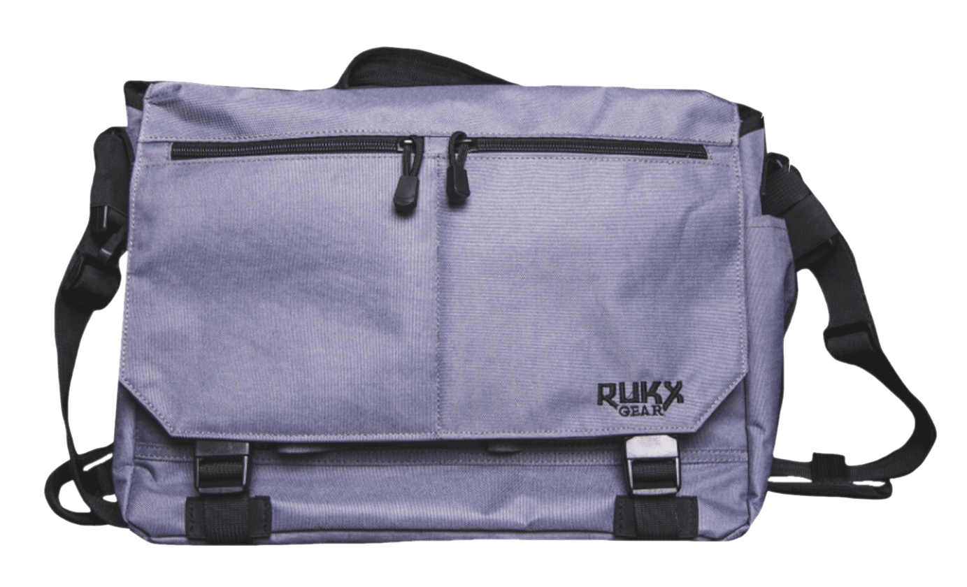 RUKX GEAR Rukx Gear Business Bag, Rukx Atictbbs   Conceal Carry Business Bag Gry Shooting