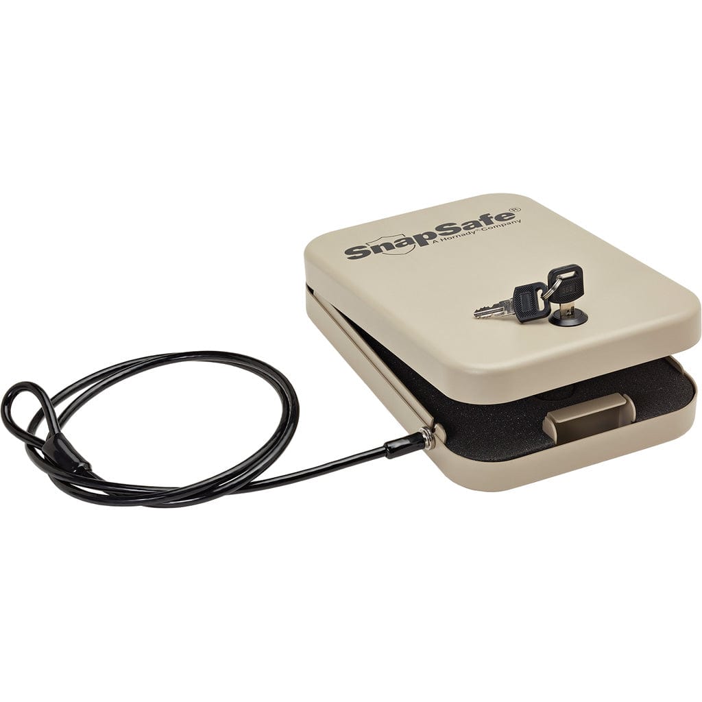 SnapSafe Hornady SnapSafe Lockbox Large FDE Shooting