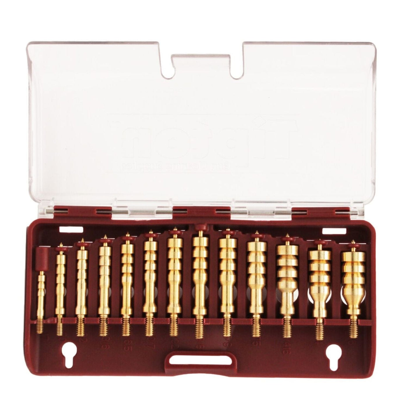 Tipton Tipton 13-Piece Solid Brass Jag Set Shooting