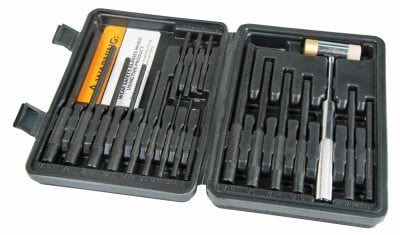 Wheeler Wheeler Master Roll Pin Punch Set Shooting