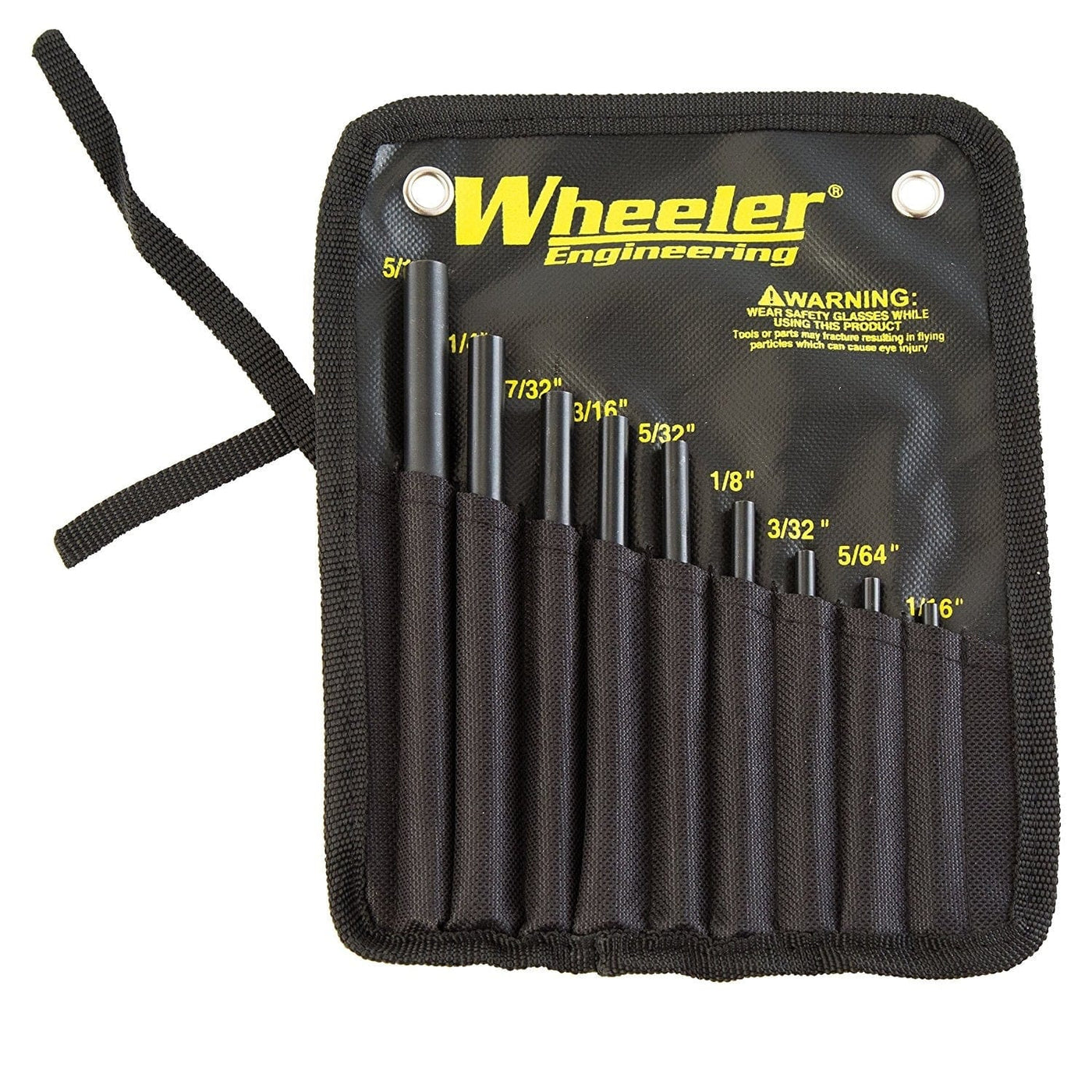 Wheeler Wheeler Roll Pin Starter Punch Set - 9 Piece Shooting