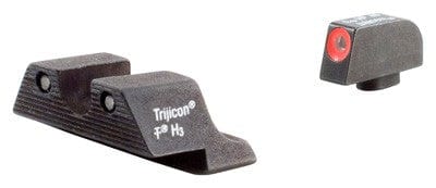 Trijicon Trijicon Night Sight Set Hd - Orange Outline Glock 17 Sights Gun/bow