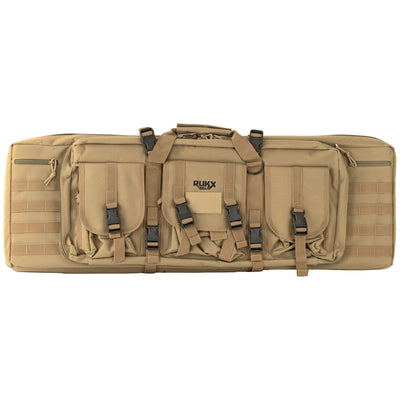 American Tactical Ati Tactical 36" Double Gun Case Black Soft Gun Cases