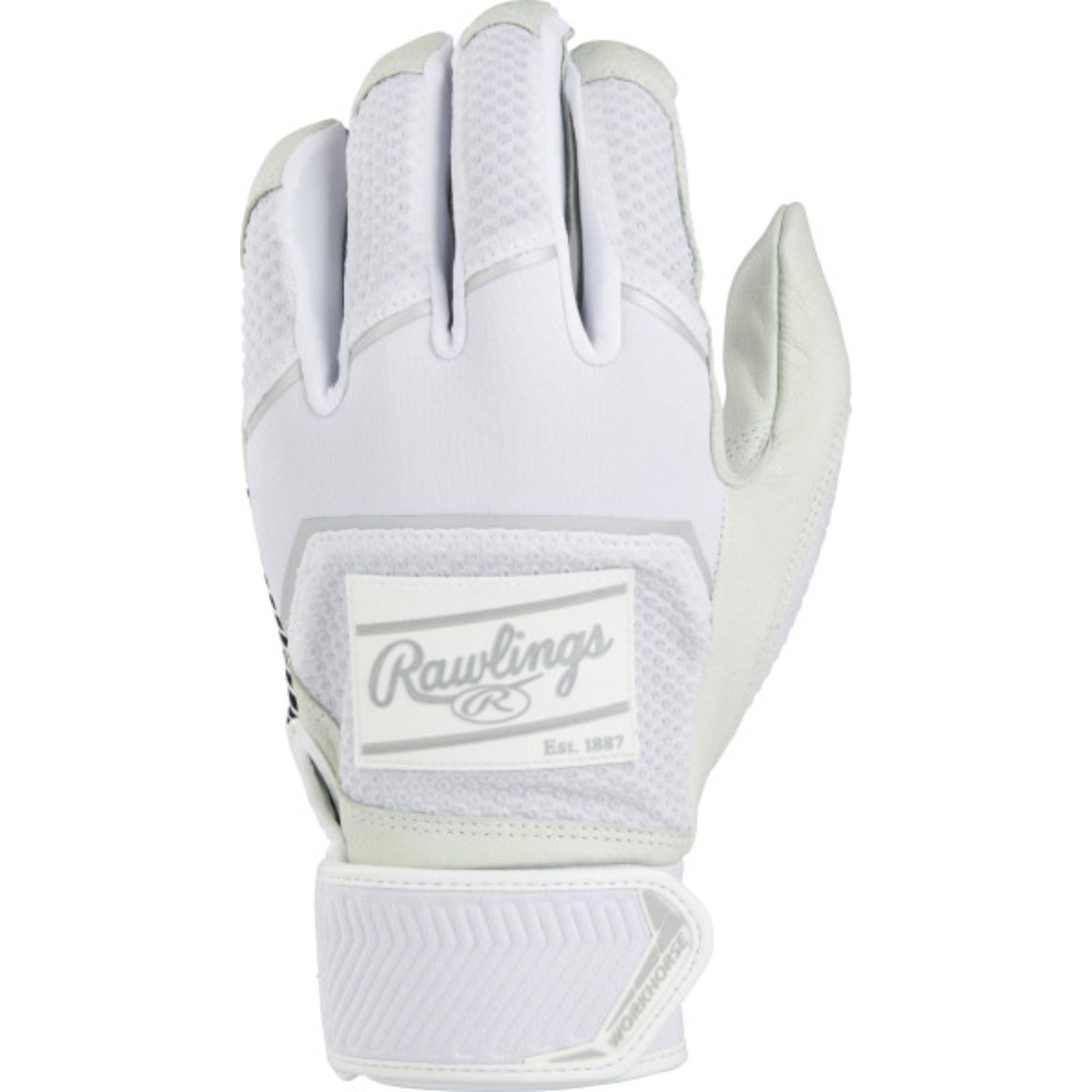 Rawlings Rawlings Youth Workhorse Batting Large / White Sports