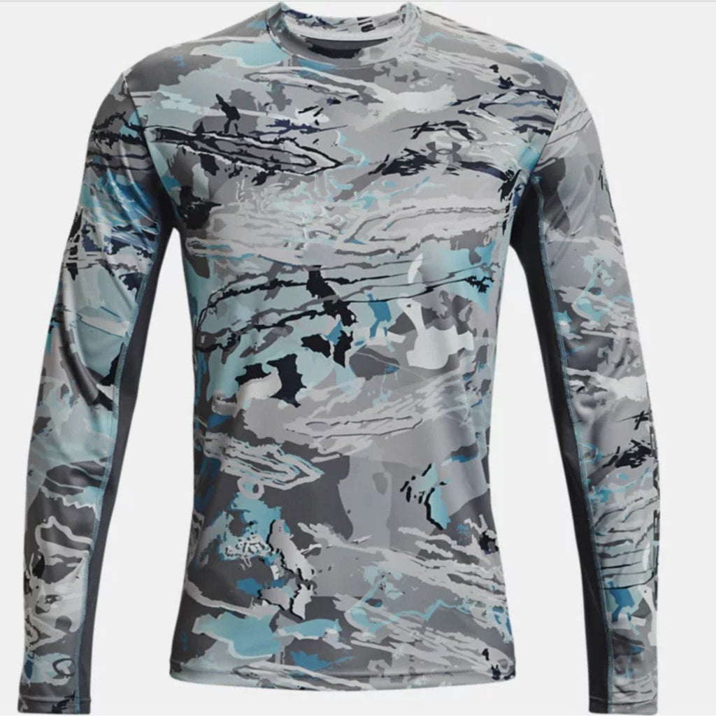 Under Armour Men's Iso-Chill Shorebreak Gradient Long Sleeve Grey S