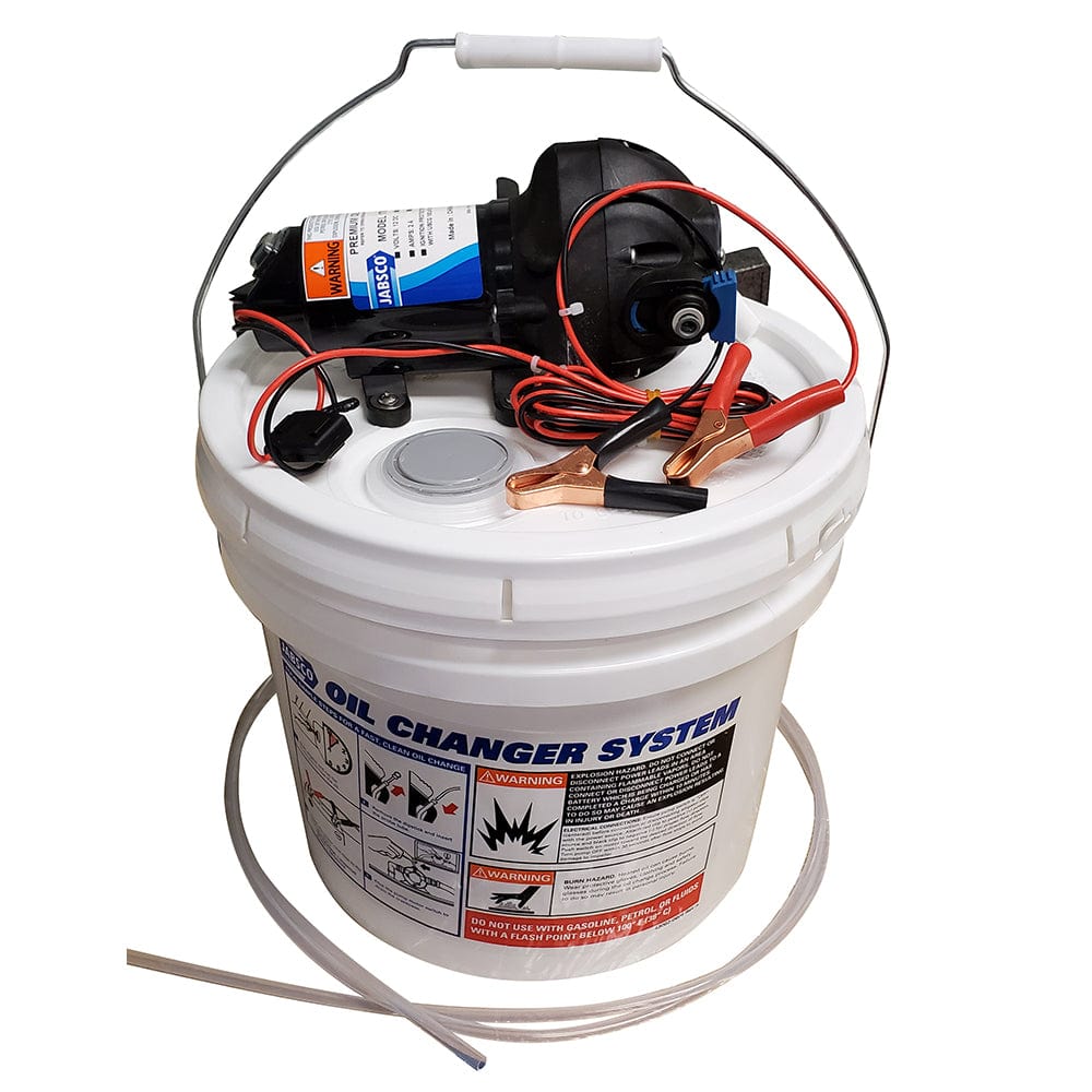 Jabsco Jabsco DIY Oil Change System w/Pump & 3.5 Gallon Bucket Winterizing